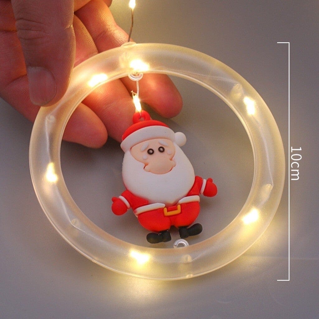 SERIE DE LUZ LED AROS 3 METROS NAVIDAD