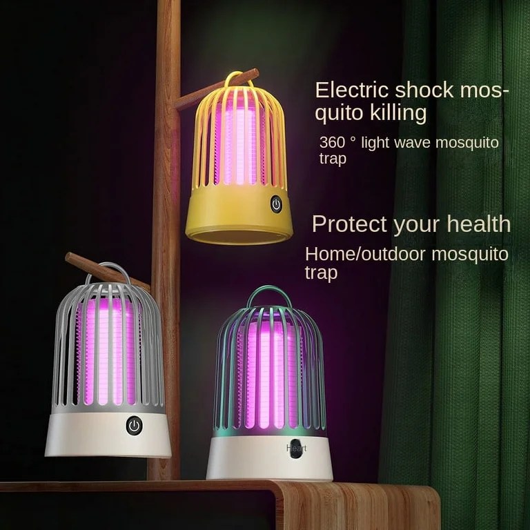 Lampara Luz UV Repelente Mata Mosquitos