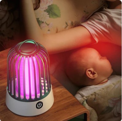 Lampara Luz UV Repelente Mata Mosquitos