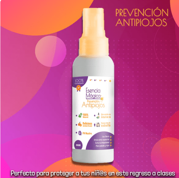 Spray Prevencion  repelente de piojos