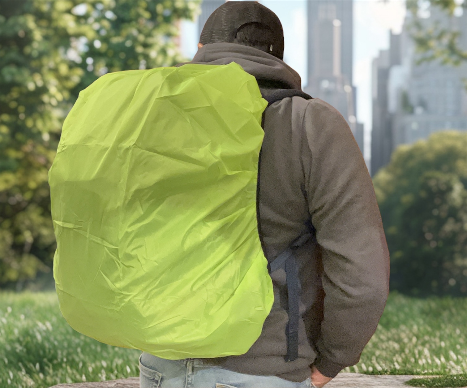 Funda impermeable para mochila 40 Lts.