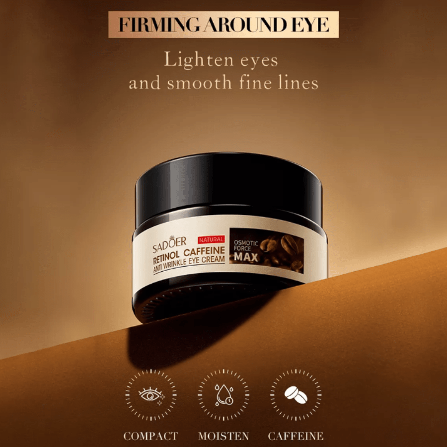 Crema Contorno De Ojos Retinol Y Cafeína