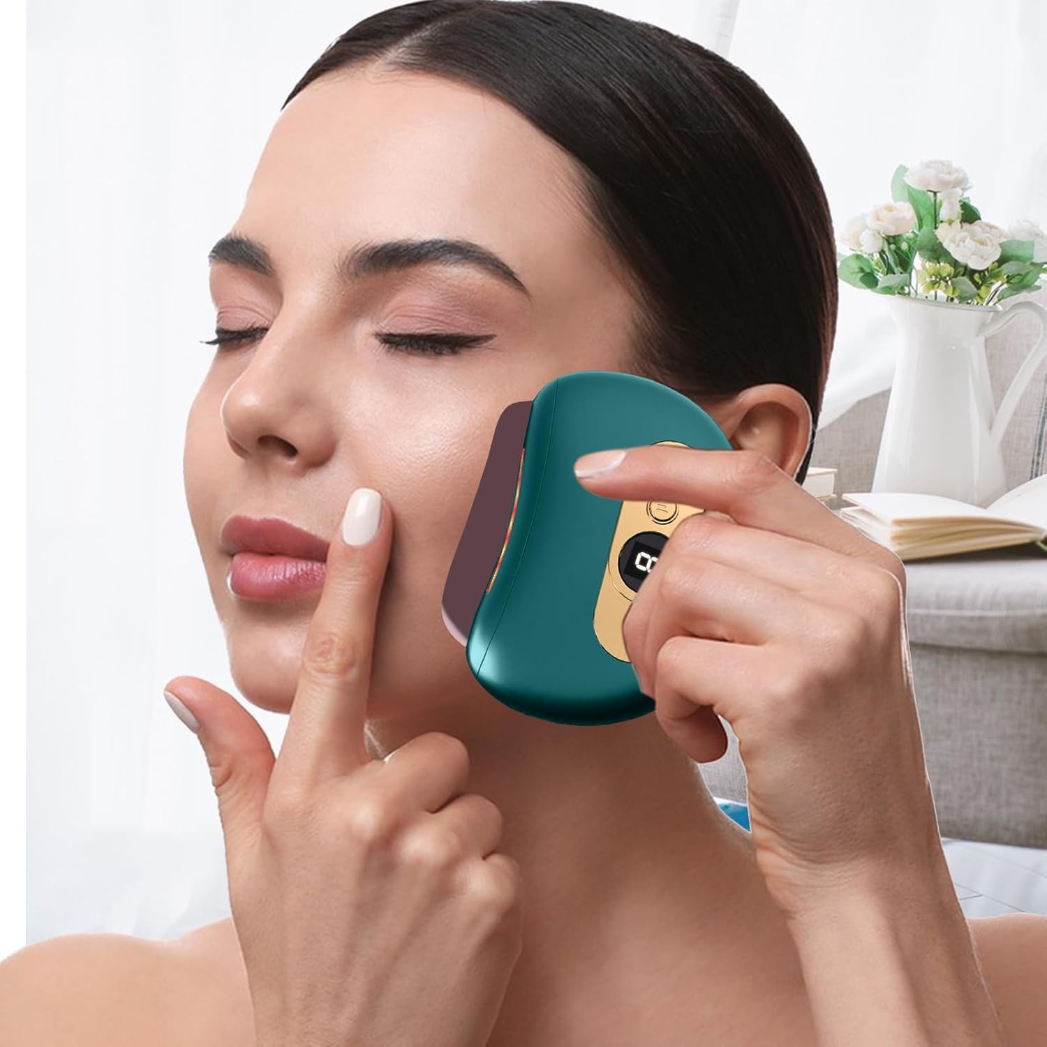 GUA SHA ELECTRICA – VERDE