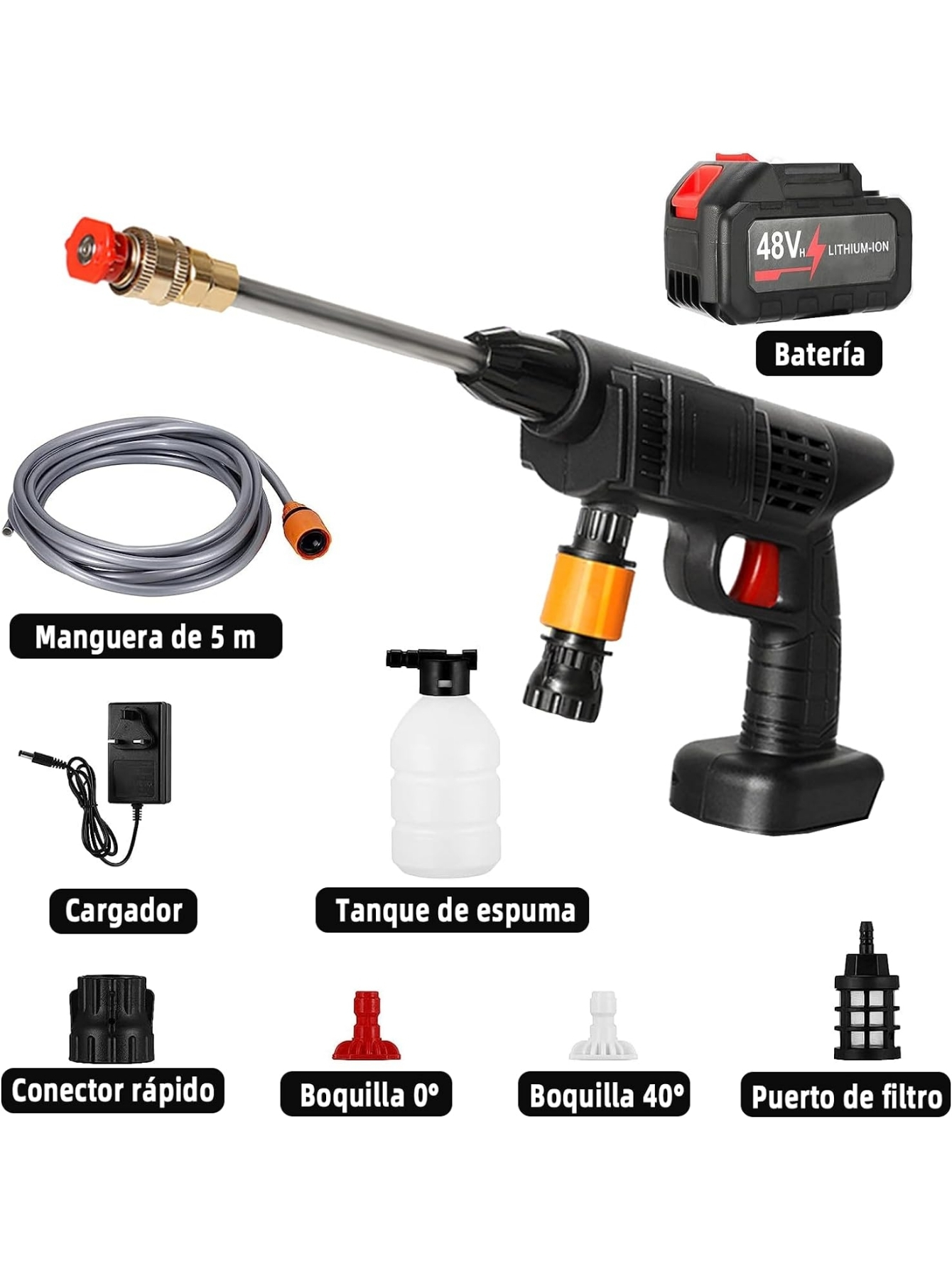Hidrolavadora Portatil de Alta Presión