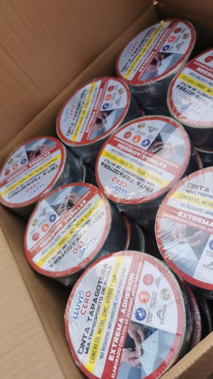 cinta tapagoteras impermeabilizante 5 cm