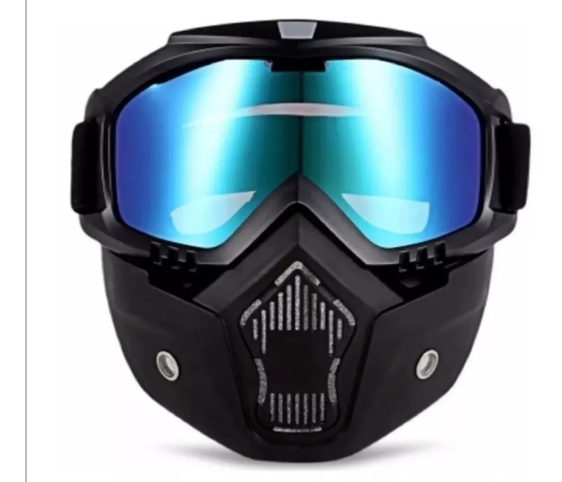 Máscara Careta Motocross Desmontable