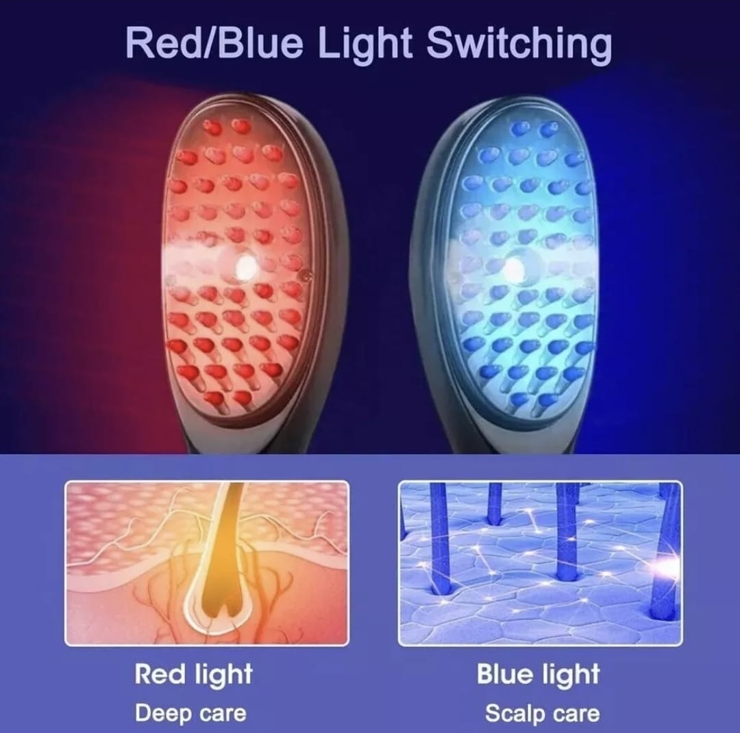 Cepillo nano masajeador led
