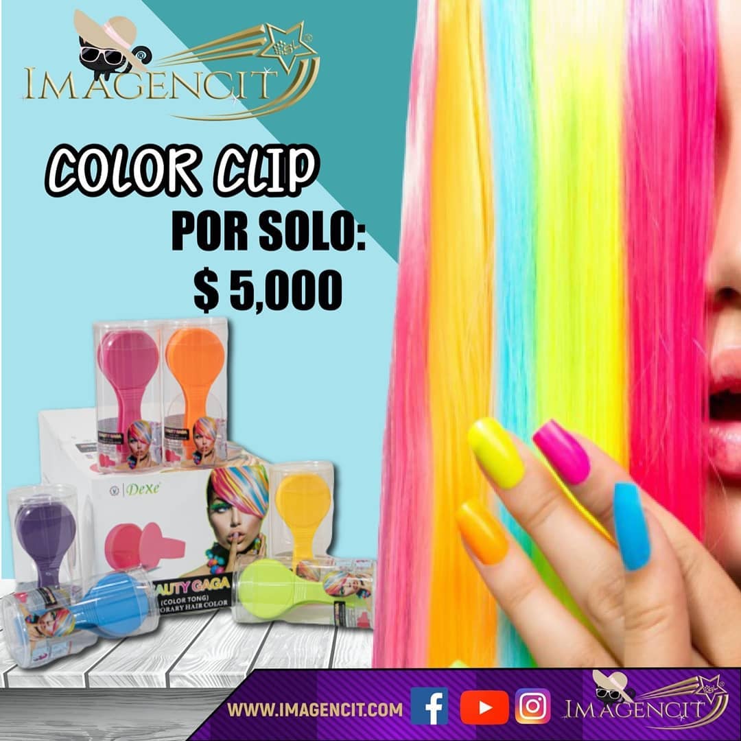 Clip Mágico para Dar Color al Cabello