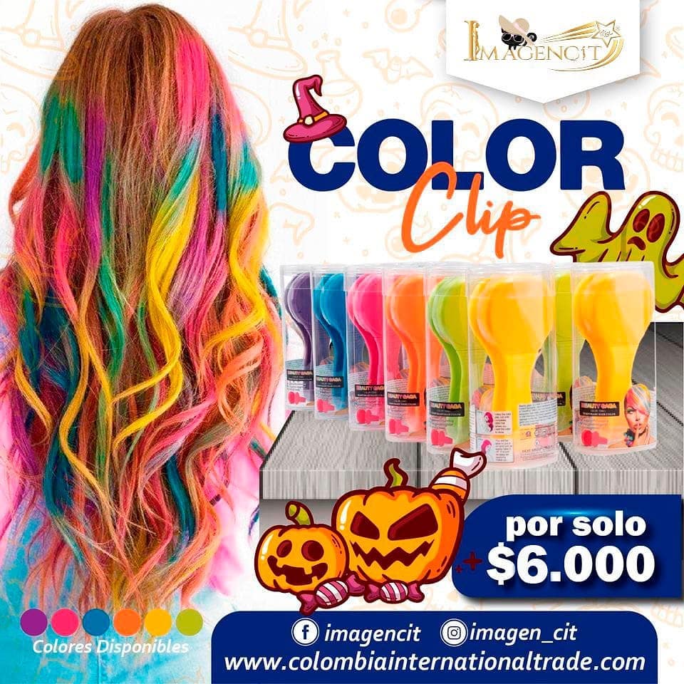 Clip Mágico para Dar Color al Cabello