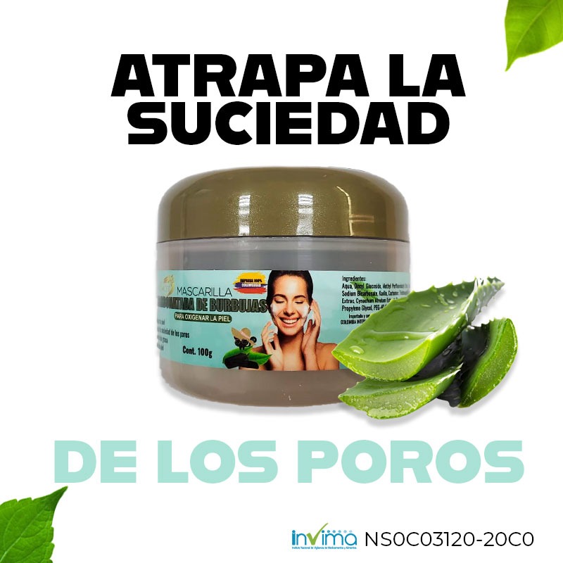 Mascarilla Carbonatada de Mi Color