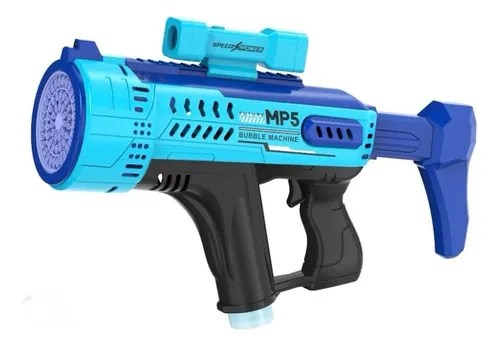 PISTOLA MP5 DE BURBUJAS