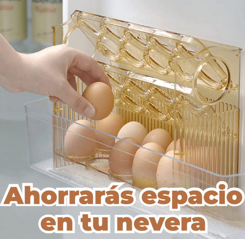 ORGANIZADOR DE HUEVOS 3 NIVELES