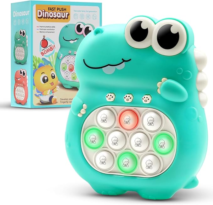 JUGUETE POP IT  DINOSAURIO
