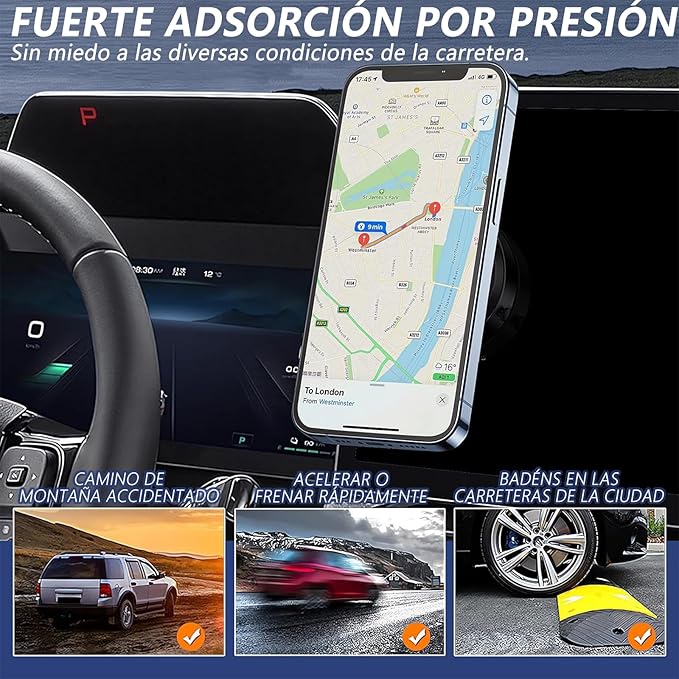 SOPORTE MAGNÉTICO PARA TELÉFONO