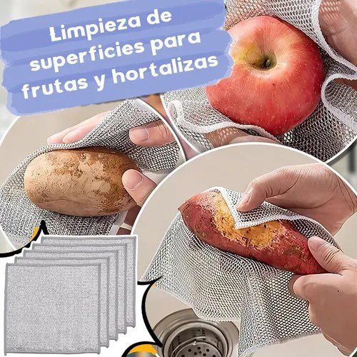 PAÑOS DE LIMPIEZA DE ALAMBRE X10