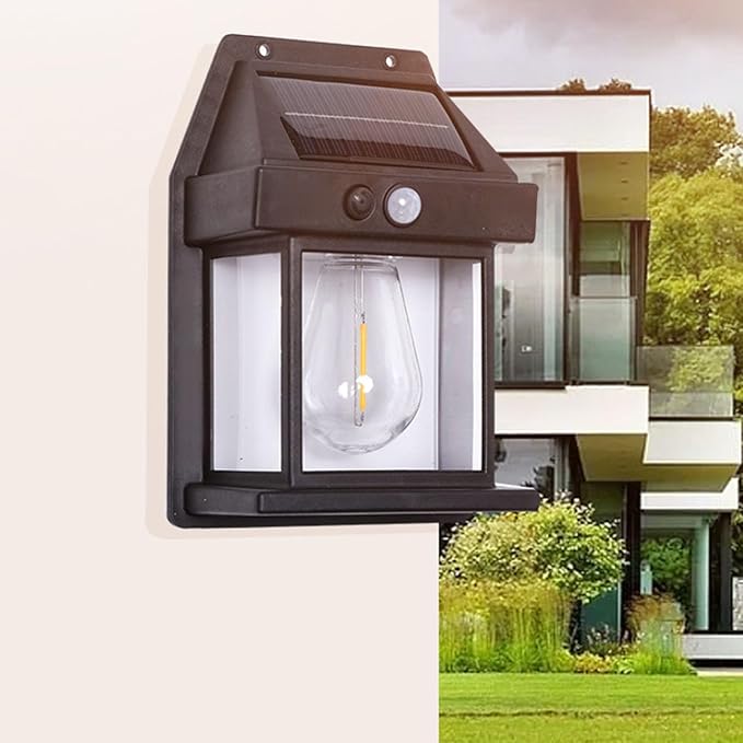 LUZ SOLAR DE PARED CON SENSOR