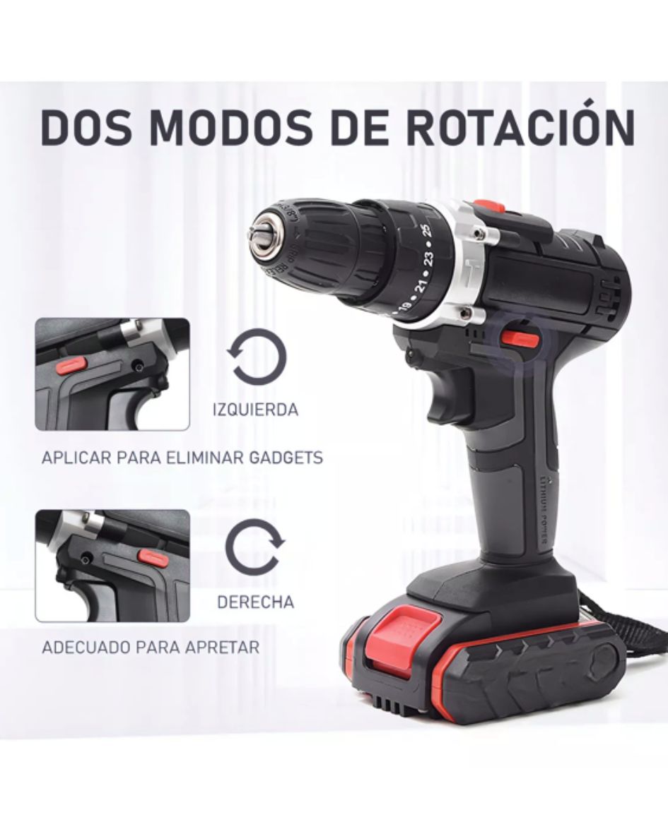 Taladro Rotomartillo Negro 2 Bat Cuad