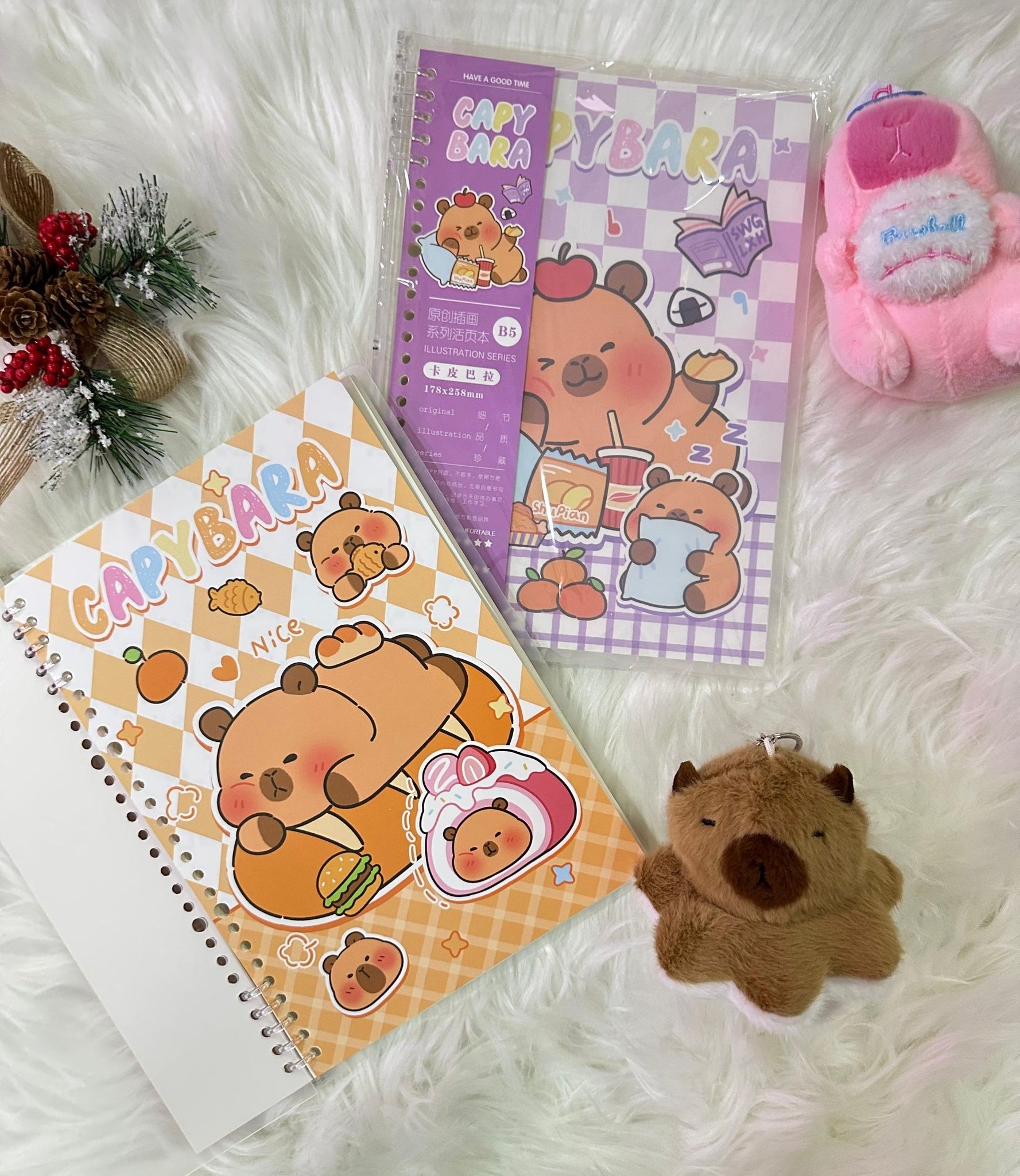 Llibreta De Espiral Con Dibujos Capibara