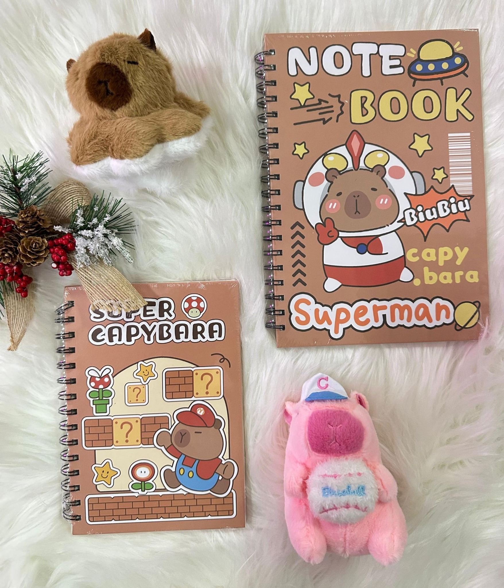Llibreta De Espiral Con Dibujos Capibara
