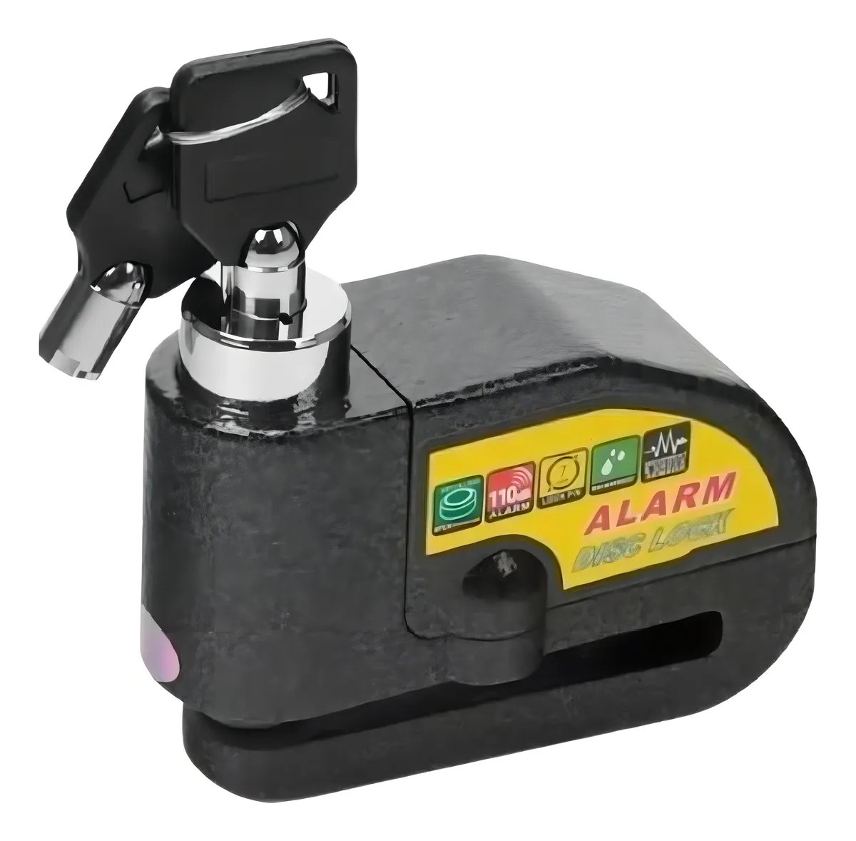 candado para moto con alarma