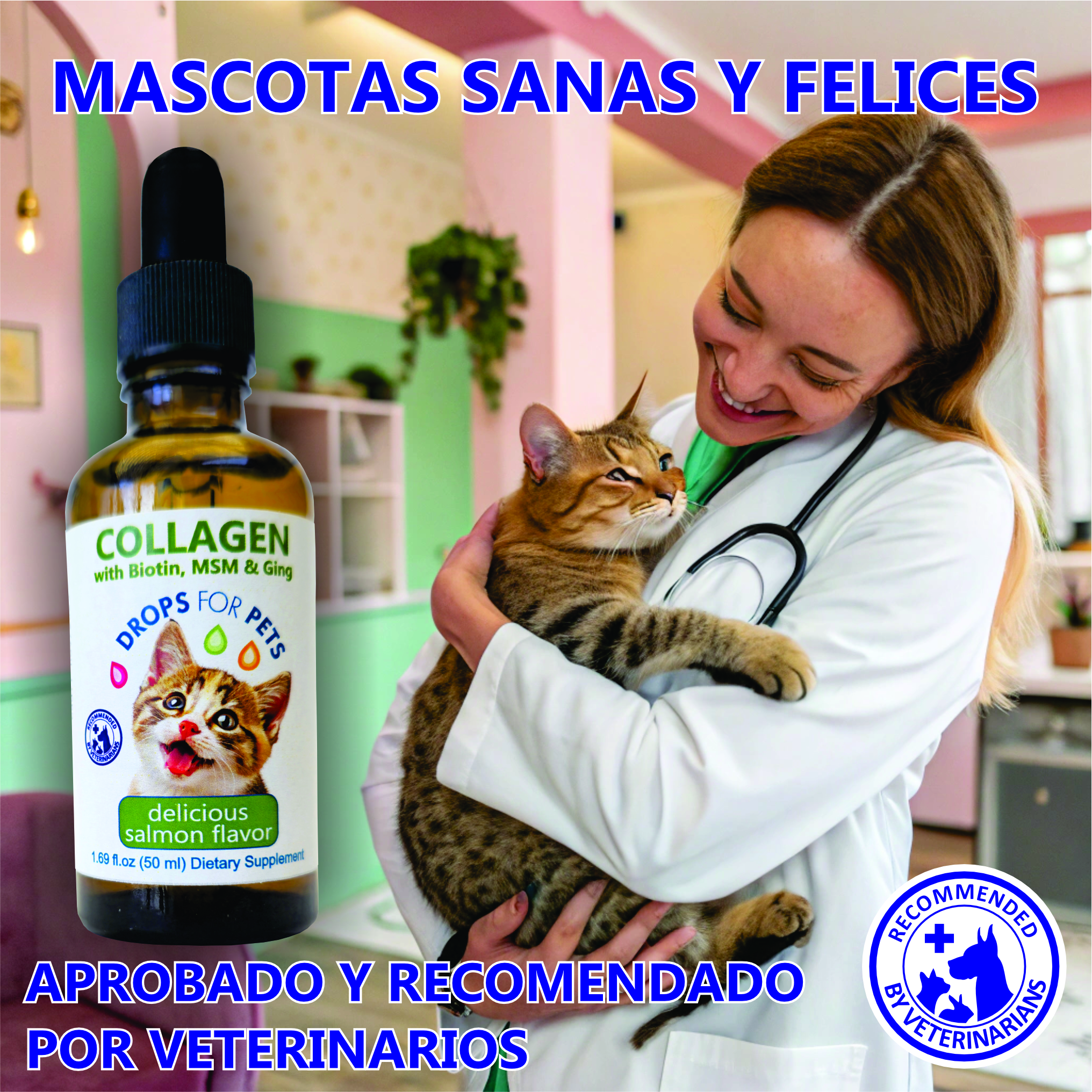Suplemento Colágeno Gatos