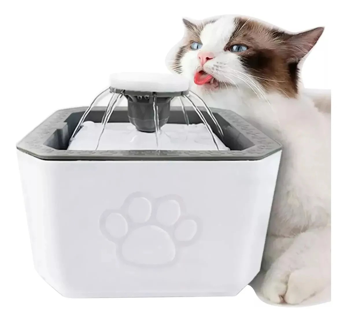 Fuente de agua para mascotas
