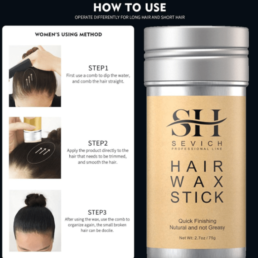 Barra de Cera Para el Cabello, Peinados.