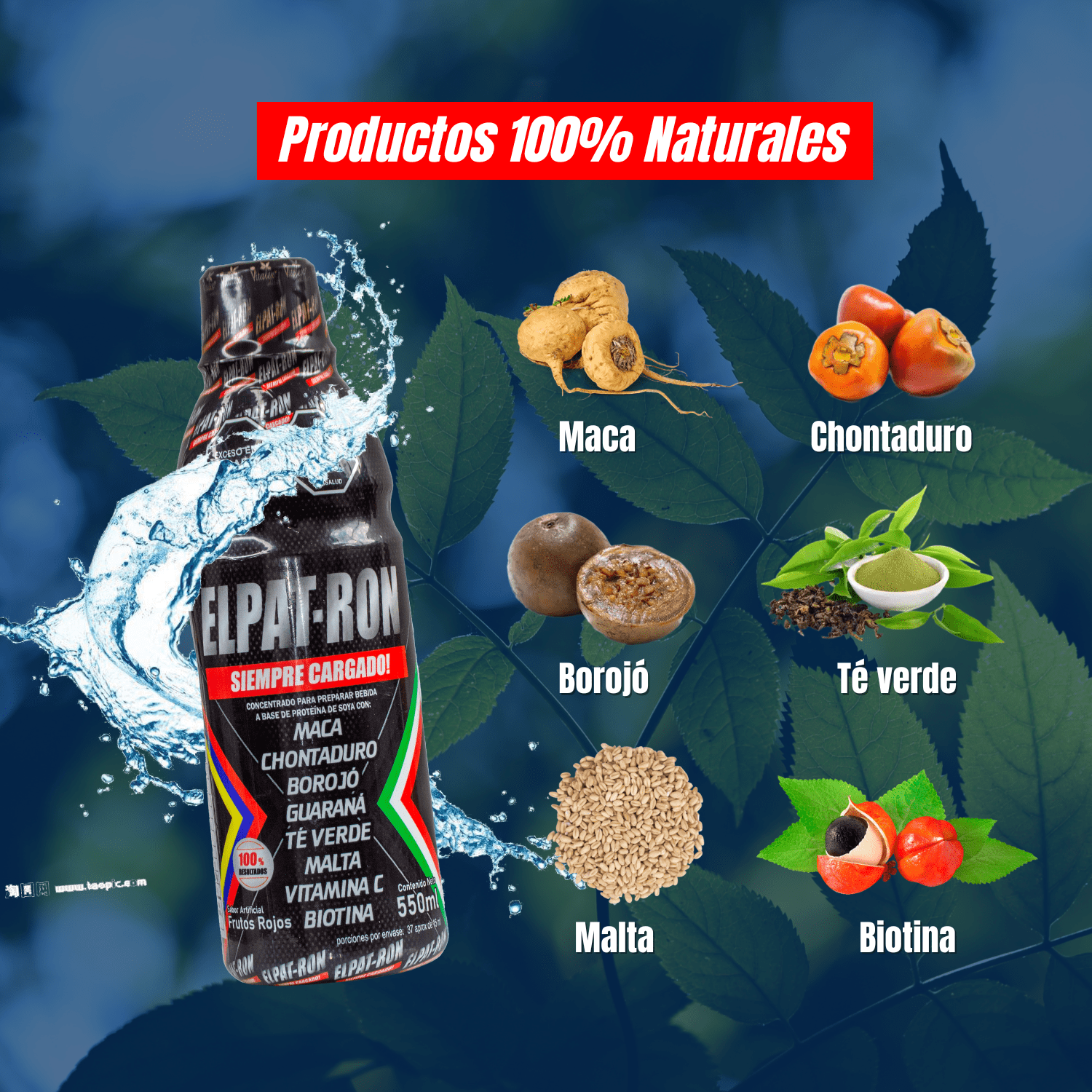 El PAT-RON botella 500 ML