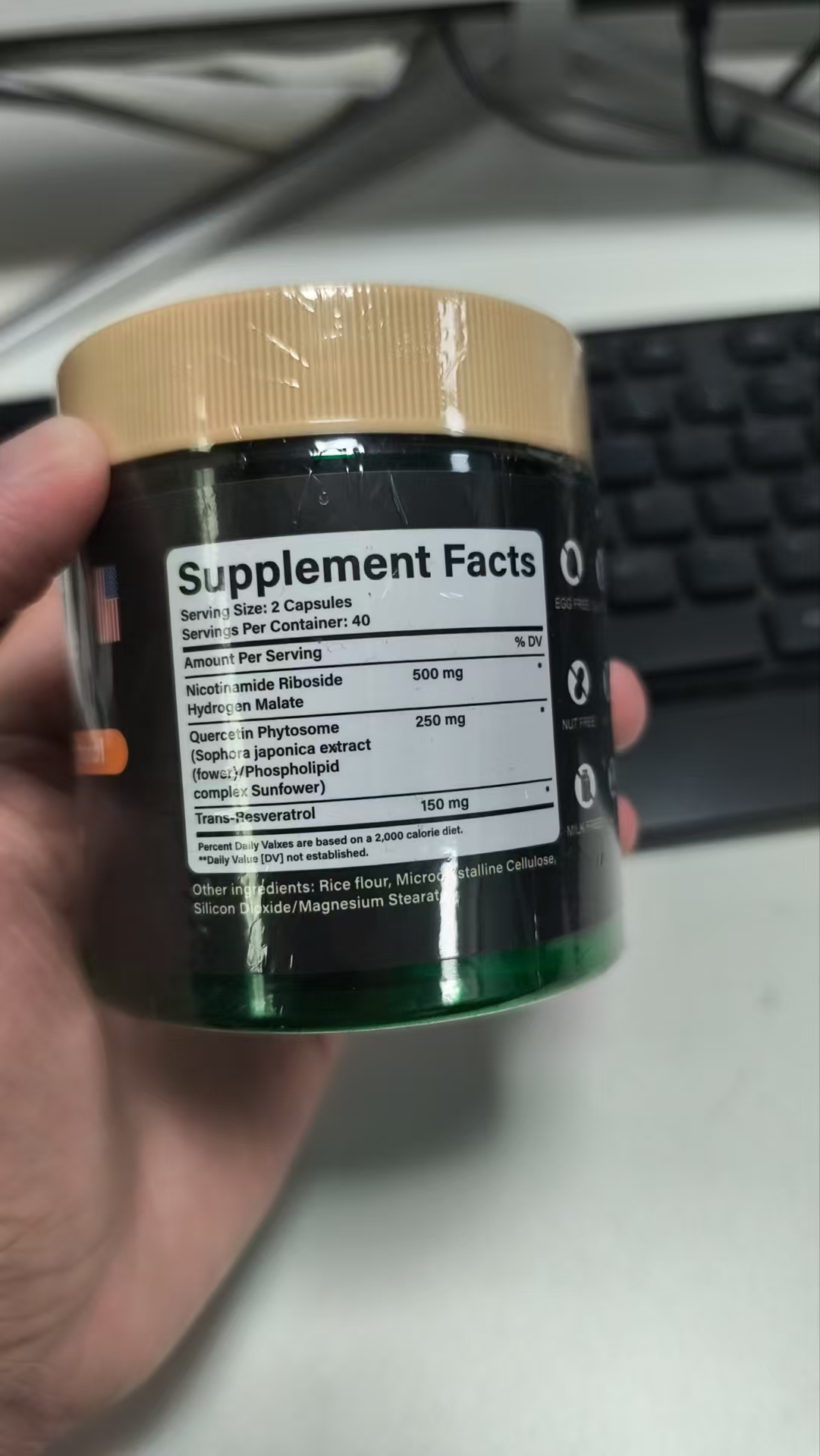 NAD con Resveratrol