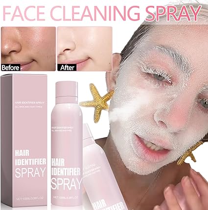 Spray para identificar vello facial