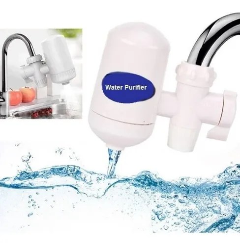 Filtro De Grifo Purificador Agua Blanco