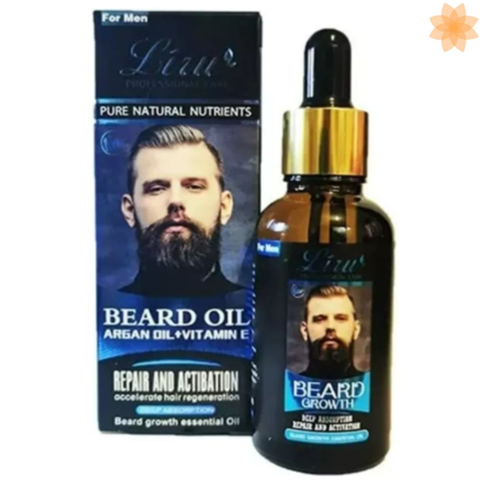 Serum para crecimiento de barba y bigote