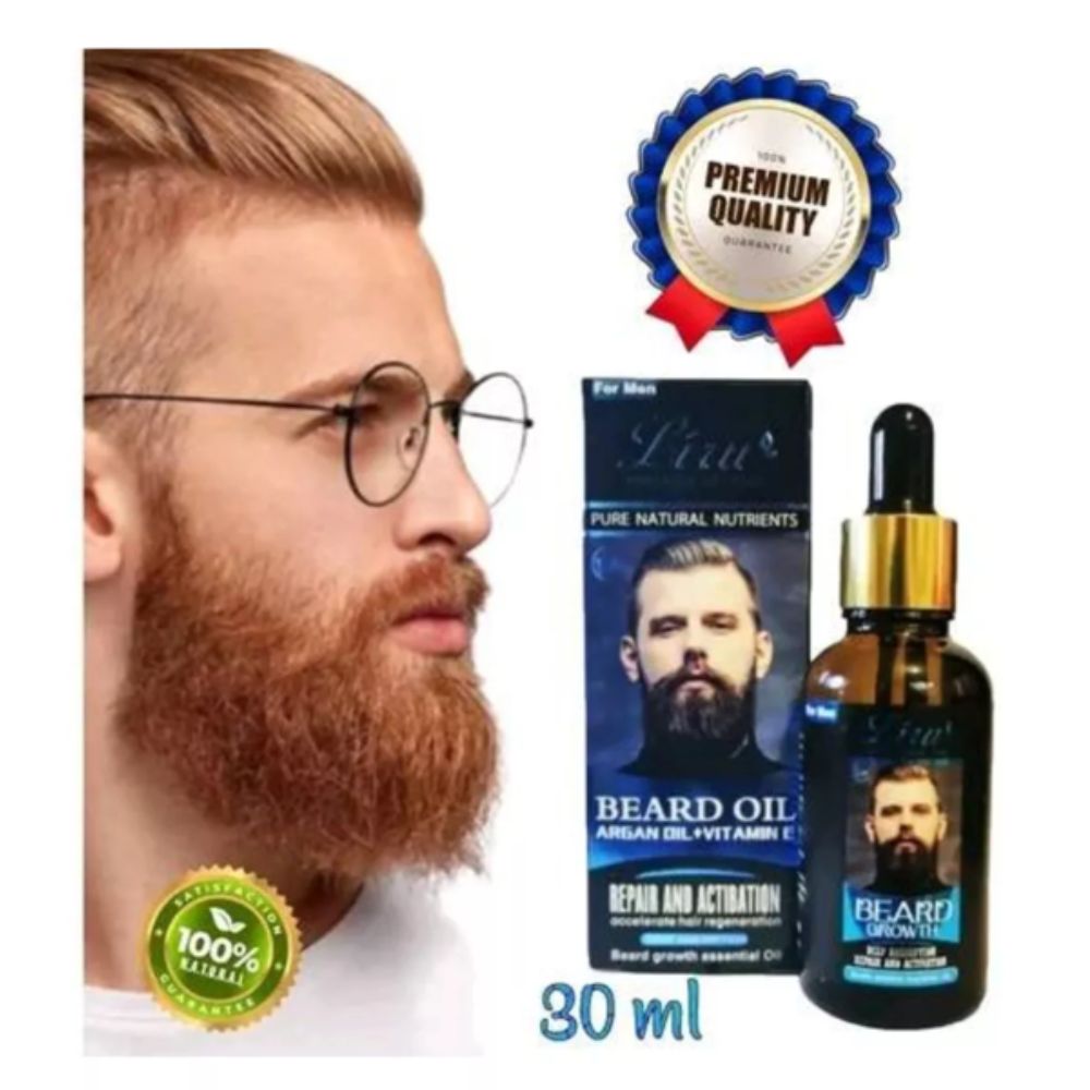 Serum para crecimiento de barba y bigote