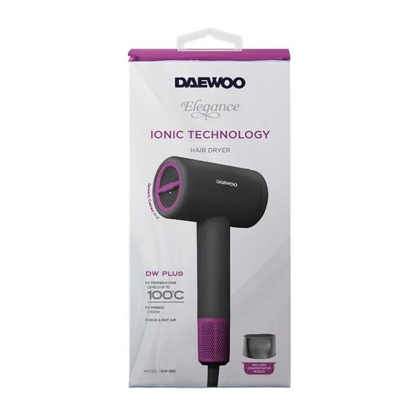 Secadora de Cabello Daewoo 2 velocidades