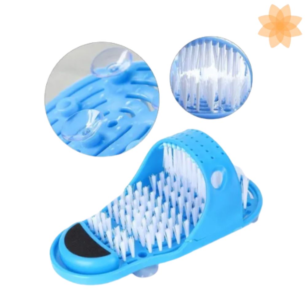Sandalia Cepillo Exfoliante Pies