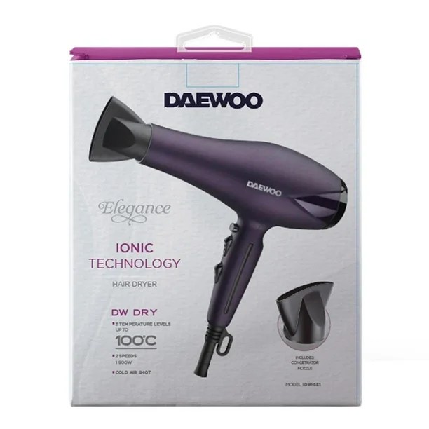 Secadora Deewoo 2 Velocidades Cabello