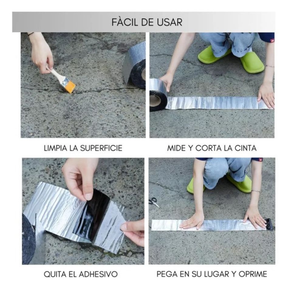 Cinta Adhesiva Selladora Impermeable