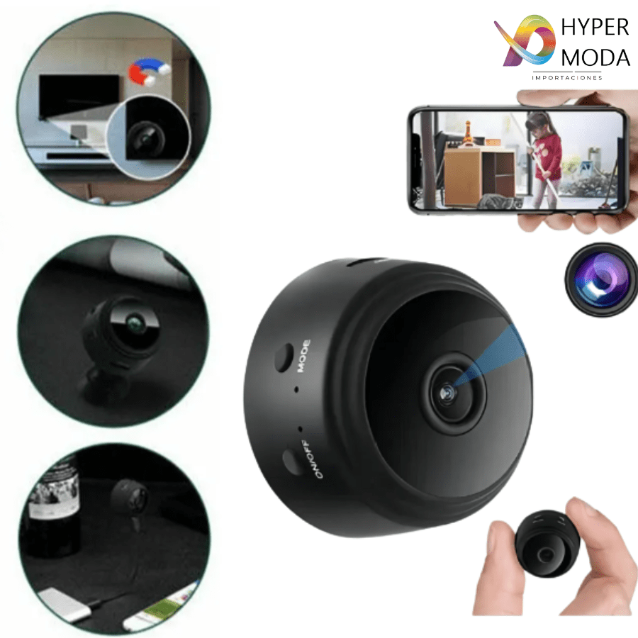 Mini Cámara Ip Wifi Espia 1080p