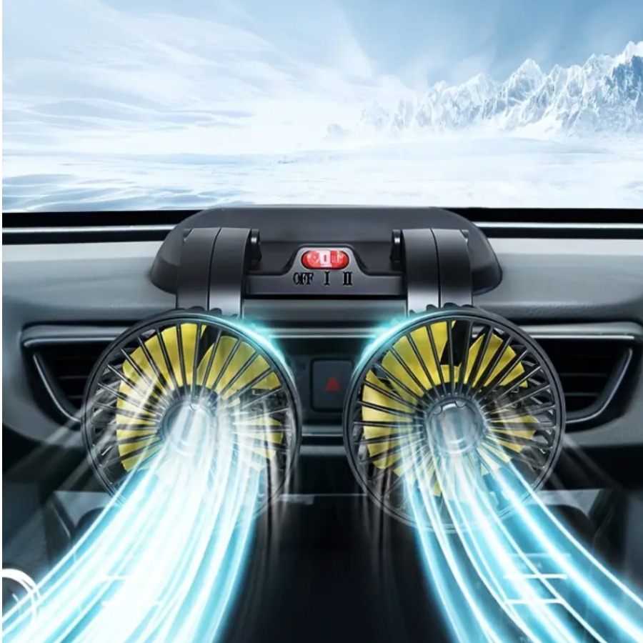 Ventilador Doble Para Auto