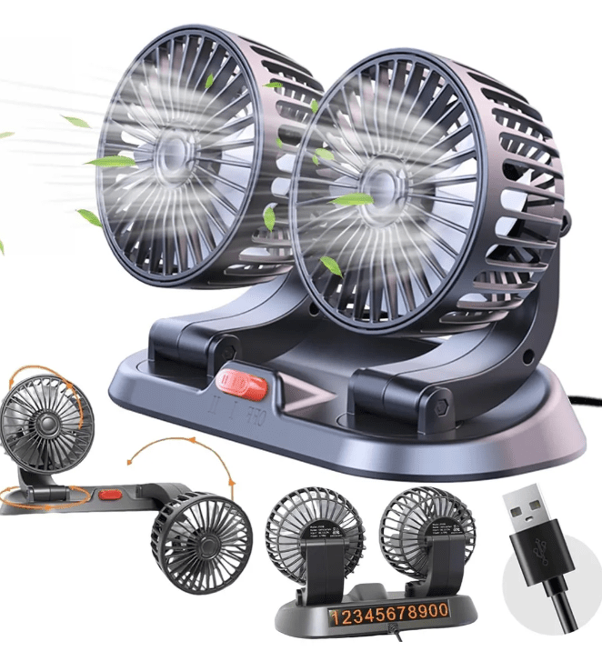 Ventilador Doble Para Auto