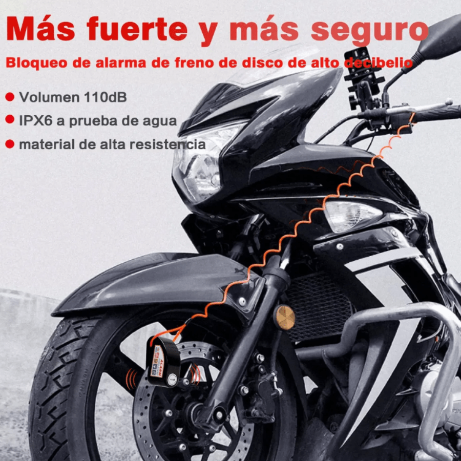 Candado de Alarma para Motocicleta