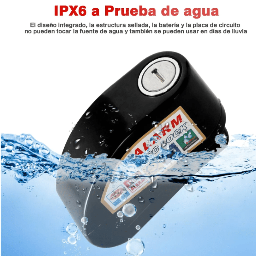 Candado de Alarma para Motocicleta