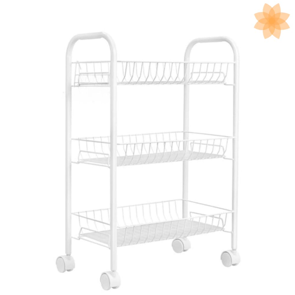 CARRITO ORGANIZADOR METALICO 3 NIVELES