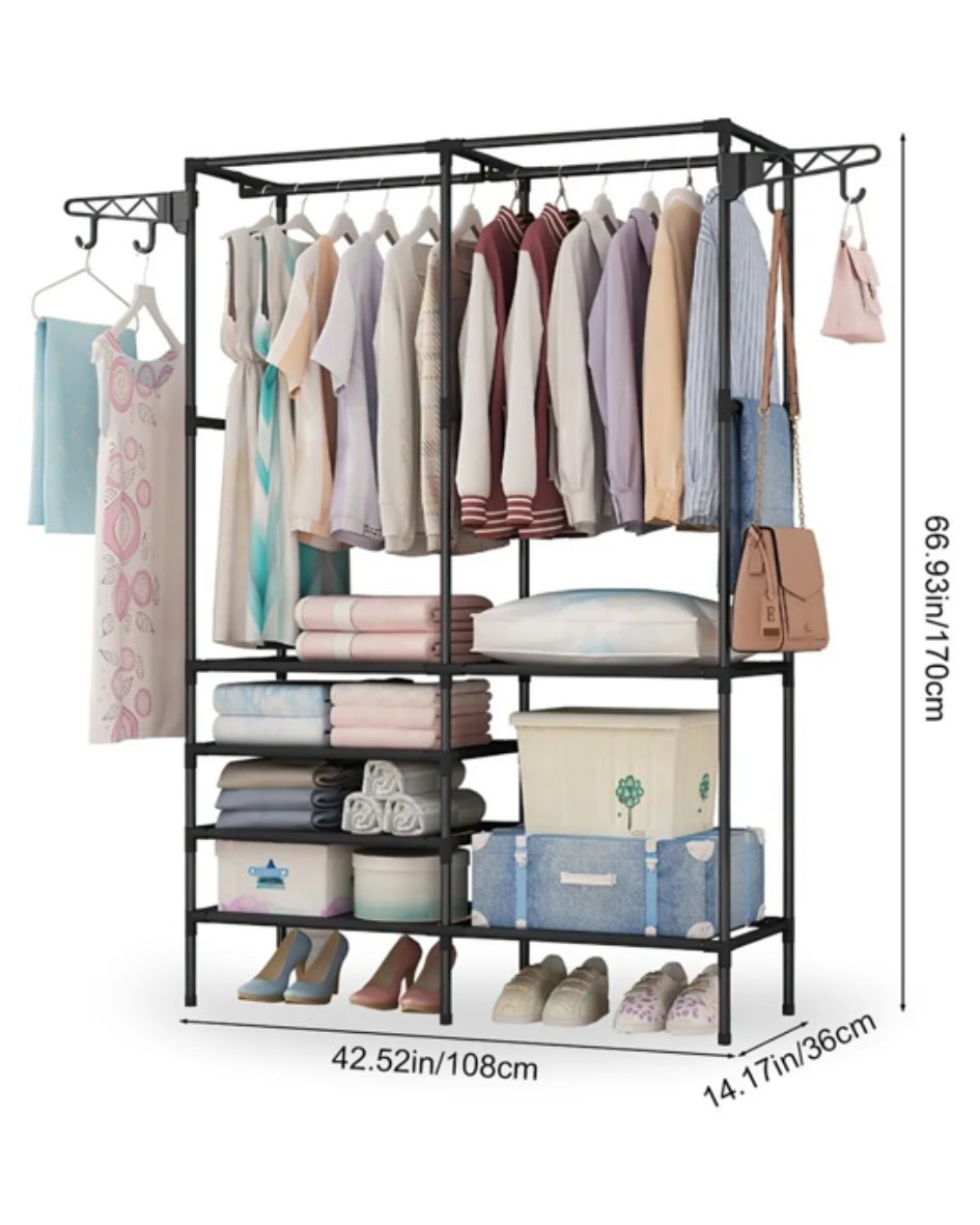 CLOSET PERCHERO ZAPATERA DOBLE