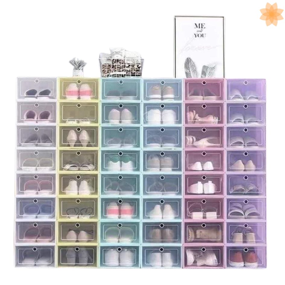 20 piezas de caja zapatera organizador