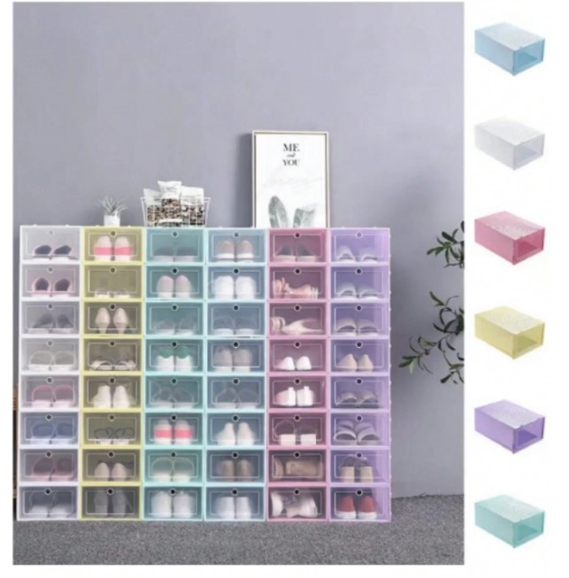 20 piezas de caja zapatera organizador