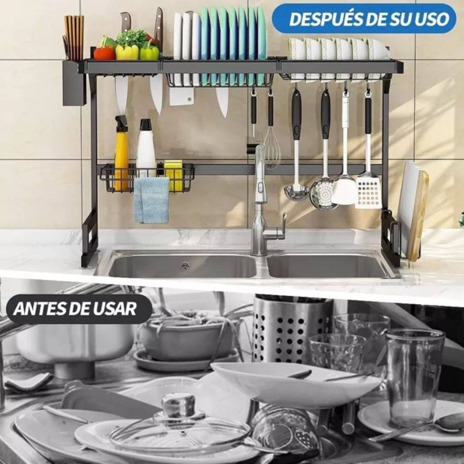 ESTANTE ESCURRIDOR 2 NIVELES 85 cm Cocin