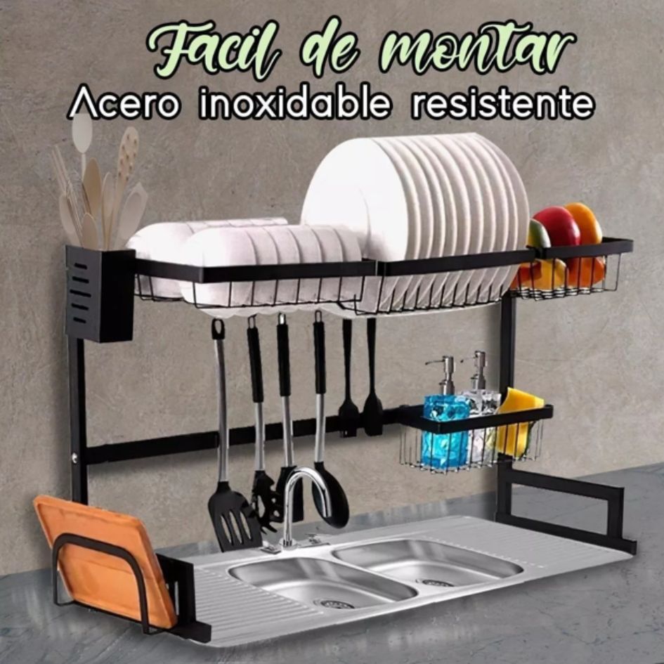 ESTANTE ESCURRIDOR 2 NIVELES 85 cm Cocin