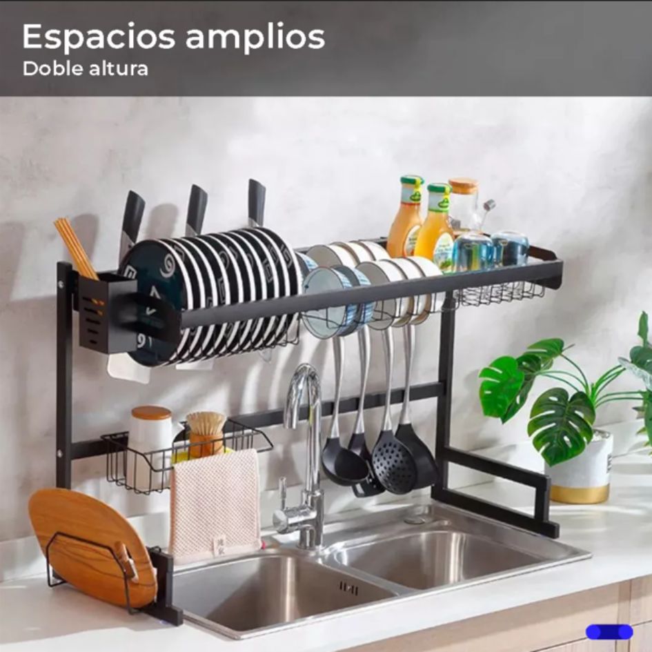 ESTANTE ESCURRIDOR 2 NIVELES 85 cm Cocin