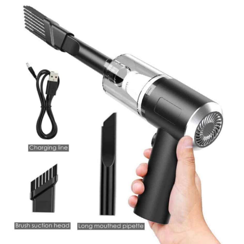 Aspiradora portatil para auto de mano